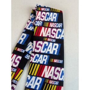Ralph Marlin NASCAR Logo Repeat Necktie Mens Black Red Blue Yellow Racing Tie
